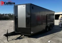 Hl Custom 8.5 by 20 Enclosed Trailer for Sale – Durable, Spacious & Reliable Cargo Solutions