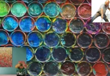 Mark Hellbusch – Zeitgenössische abstrakte Kunst mit natürlichen Strukturen und einzigartigen Grüntönen entdecken