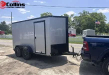 Enclosed Cargo Trailer 7 X 14 for Secure and Durable Hauling Solutions