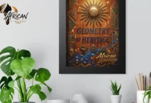 African Heritage Poster Framed Art – Elegant Wall Decor Celebrating Culture and Identity