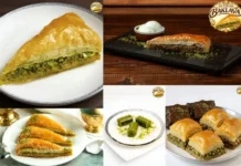 Authentic Fresh Turkish Pistachio Baklava Made with Premium Ingredients and Traditional Recipes