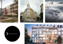 High-Quality Architektur Außen Rendering for Realistic Building Visualizations