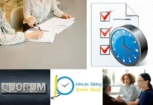 Learn from anywhere with an interactive minute taking workshop online