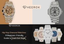 Luxury Shine Moissanite Diamond Watch With Elegant Craftsmanship